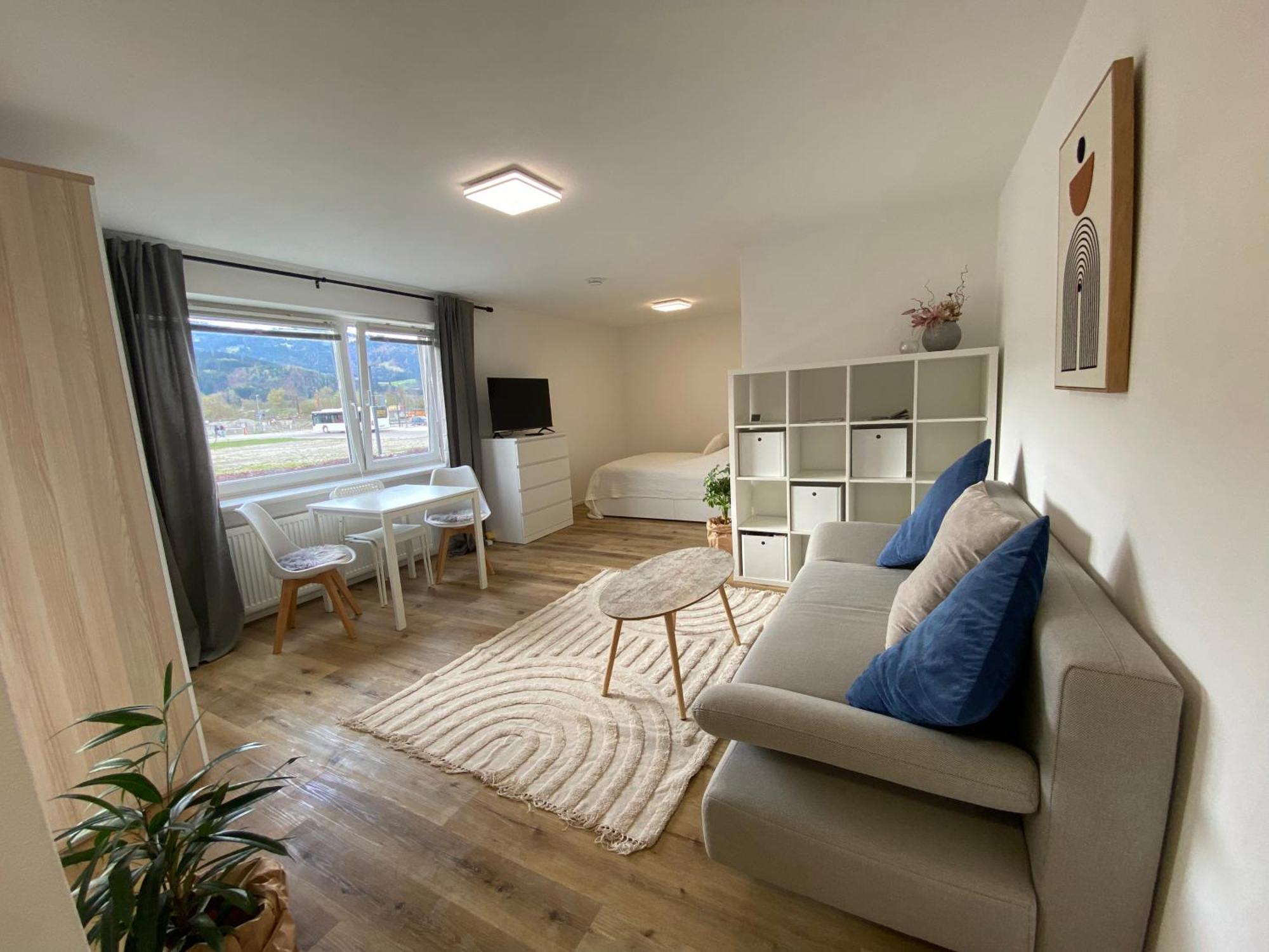 Schoene 1-Zimmer Wohnung Am Bahnhof 2 Parkplaetze Sonthofen Exterior foto